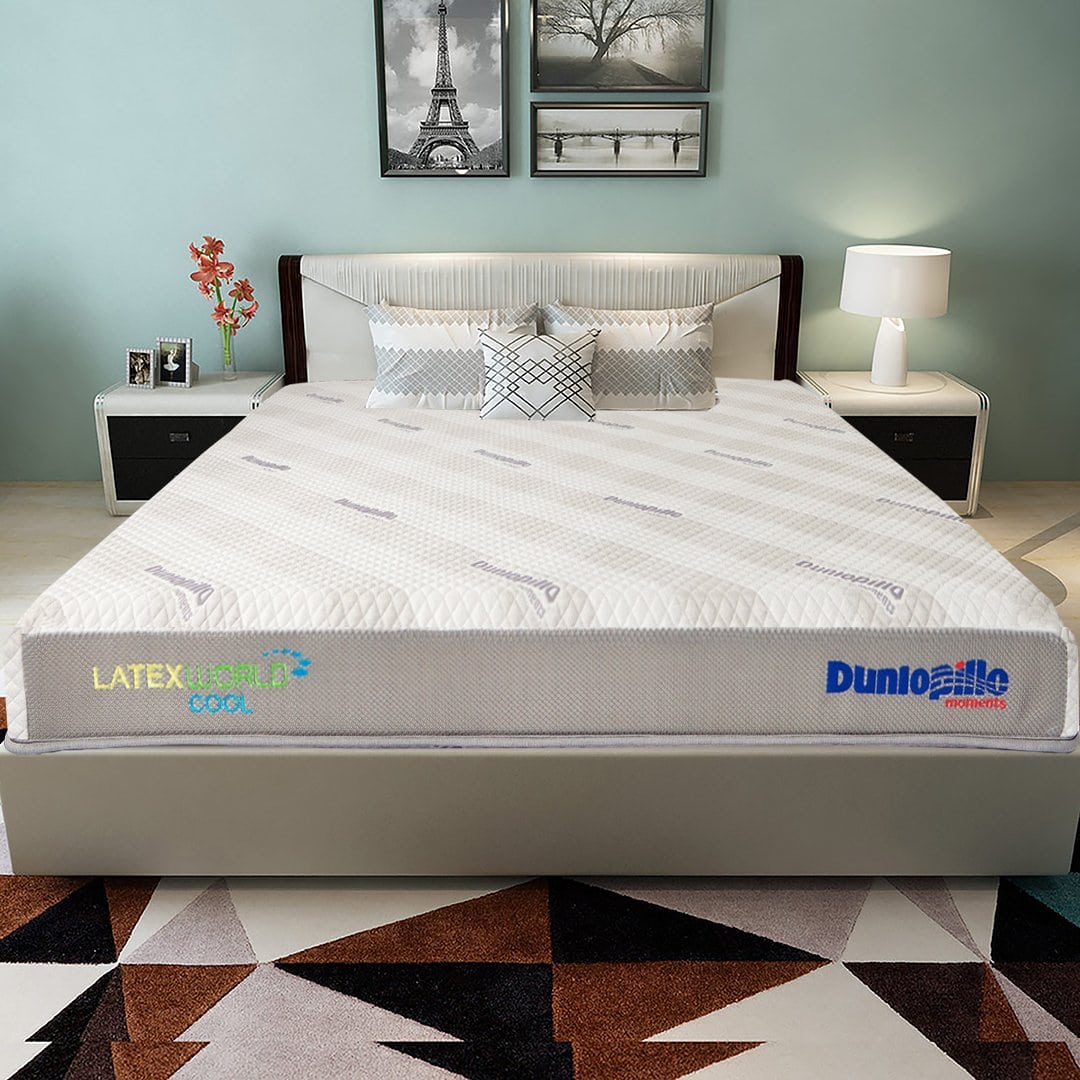 DUNLOPILLO LATEX WORLD COOL FULL NATURAL LATEX - SUPER SINGLE