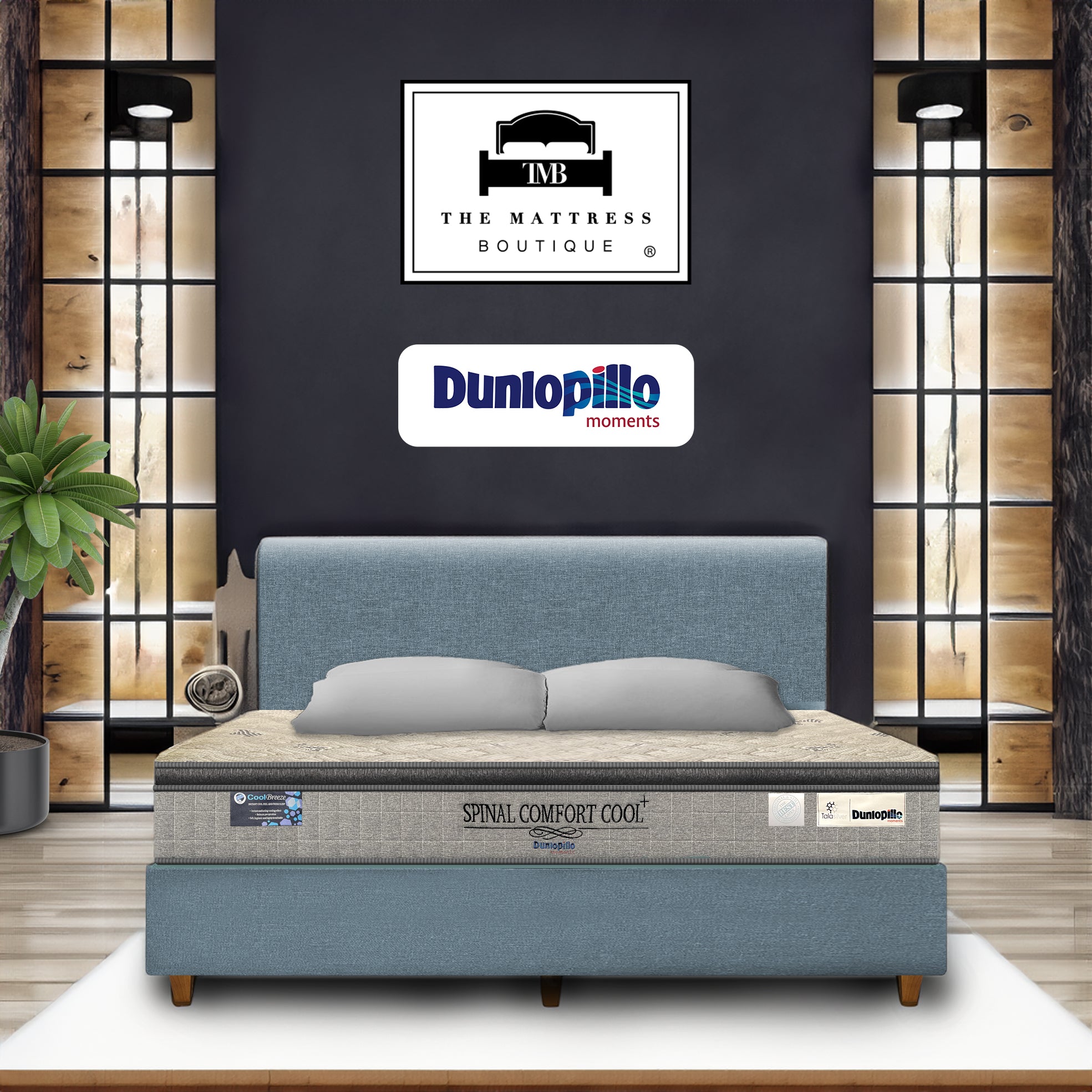 Buy Dunlopillo Spinal Comfort Cool+ Mattress Queen The Mattress