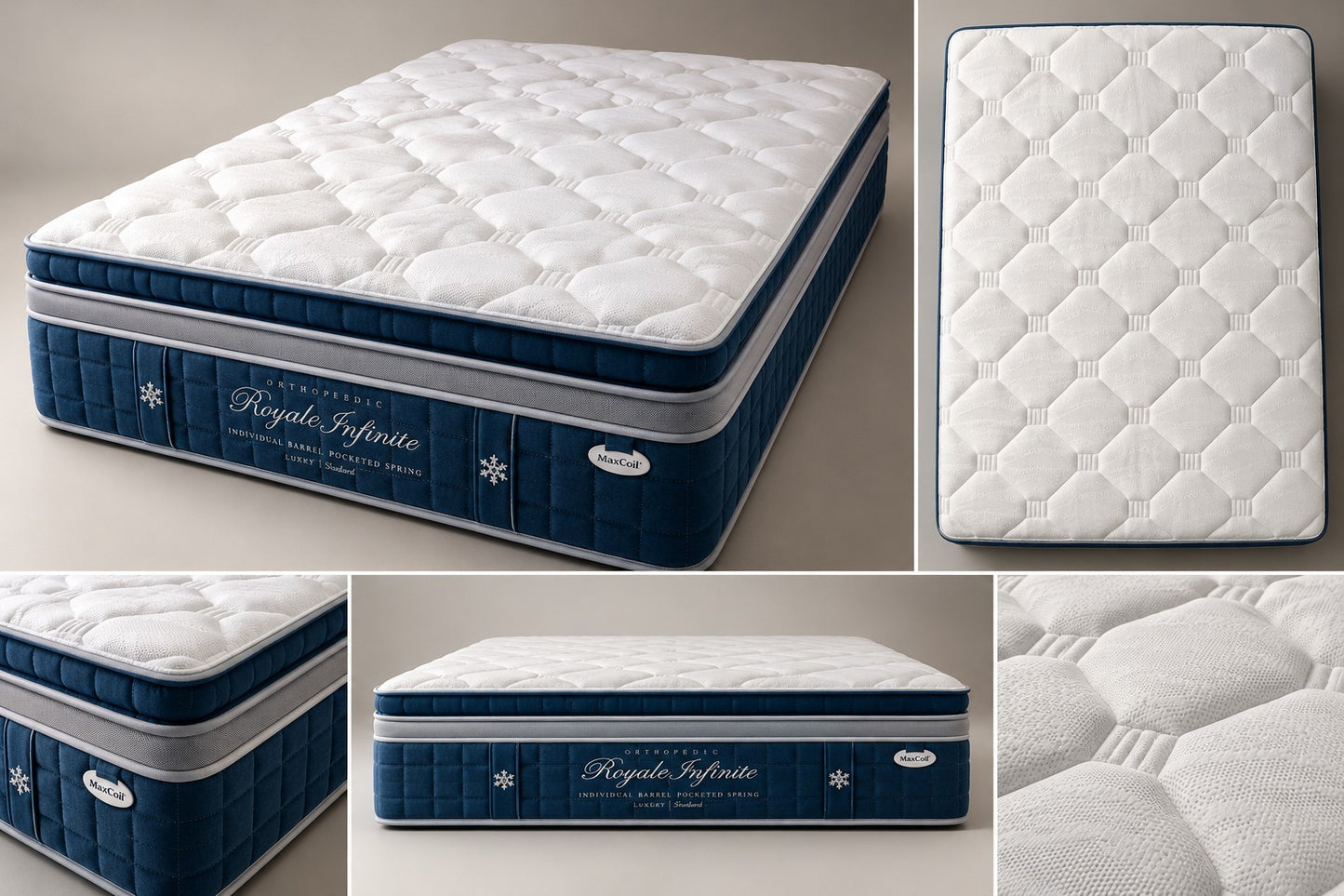 Maxcoil Royale Series Infinite Mattress - SUPER SINGLE