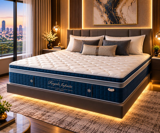 Maxcoil Royale Series Infinite Mattress - QUEEN