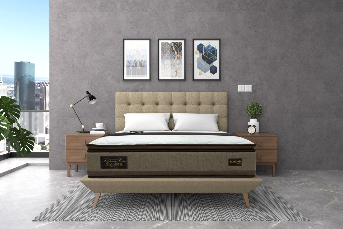 Maxcoil Supreme Care Signature Latex Mattress