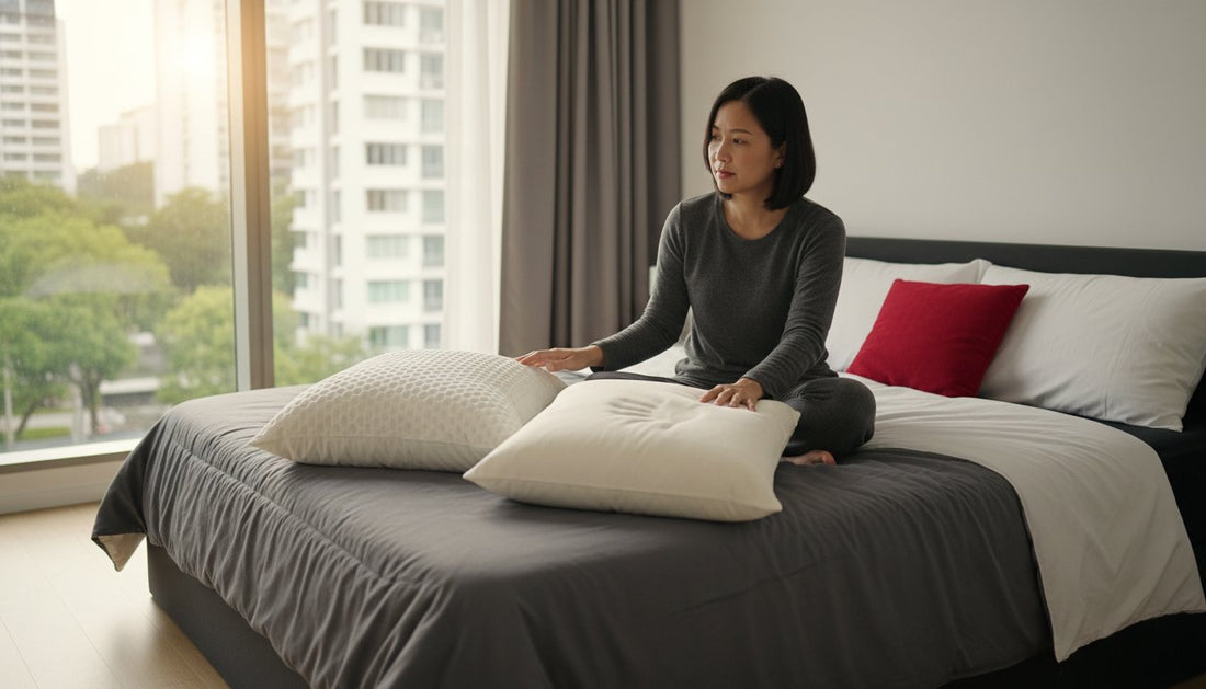 Latex vs Memory Foam Pillow Singapore: The 2026 Ultimate Comparison Guide