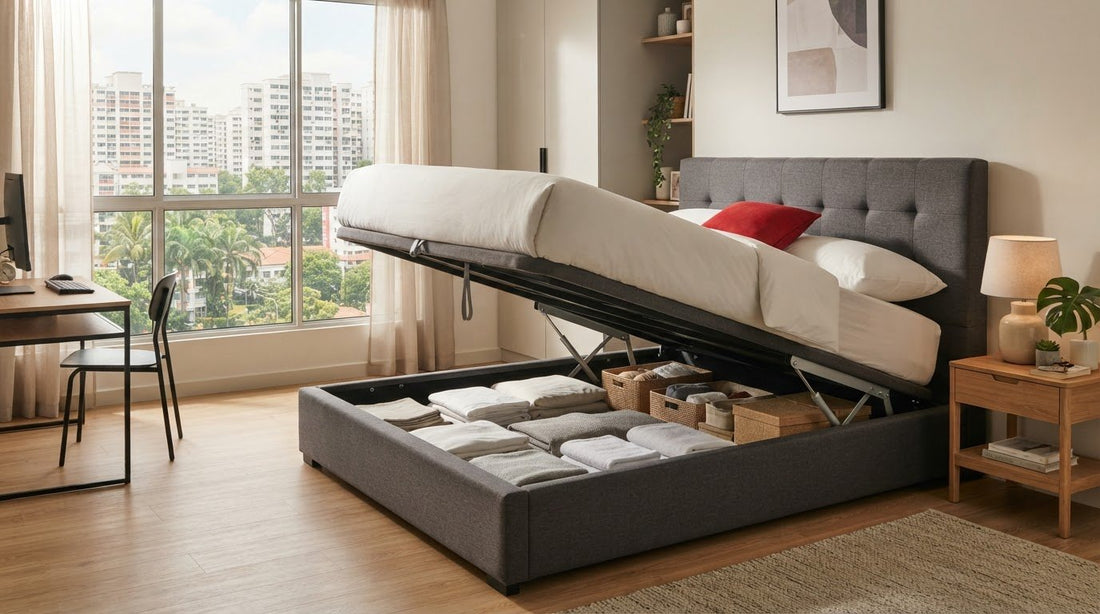 Hydraulic Bed Frame Singapore: Complete Guide to Lift-Up Storage in 2026