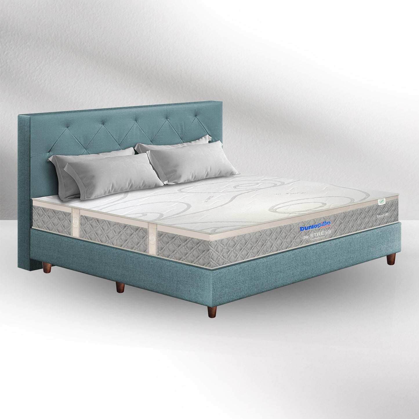 Dunlopillo Xanadu TalaSilver Latex Destress Individual Pocketed Spring Mattress