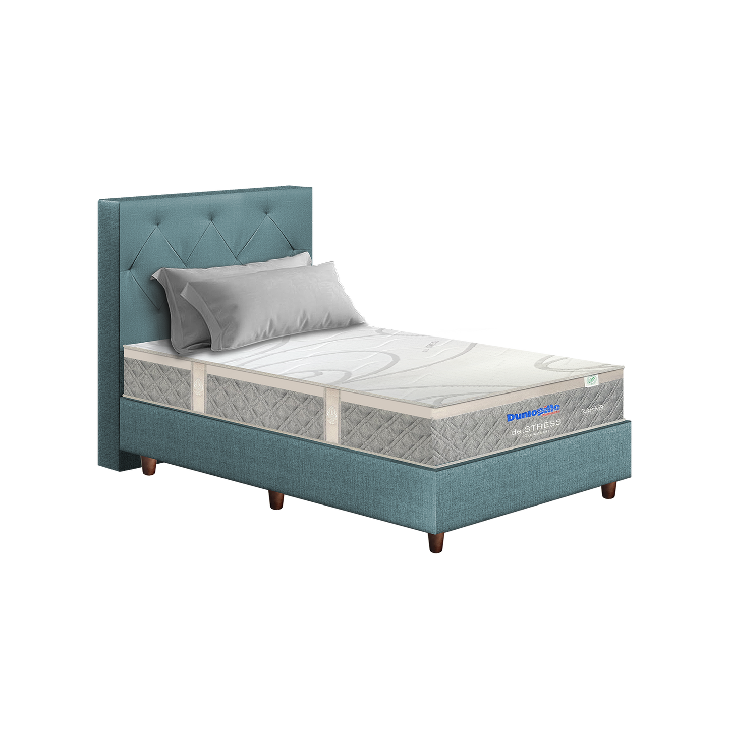 Dunlopillo Xanadu TalaSilver Latex Destress Individual Pocketed Spring Mattress