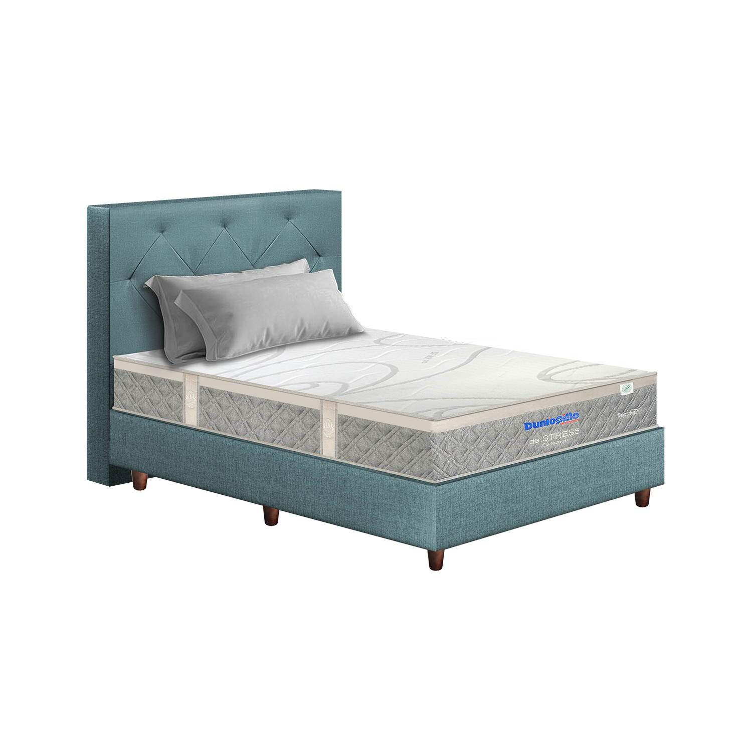 Dunlopillo Xanadu TalaSilver Latex Destress Individual Pocketed Spring Mattress