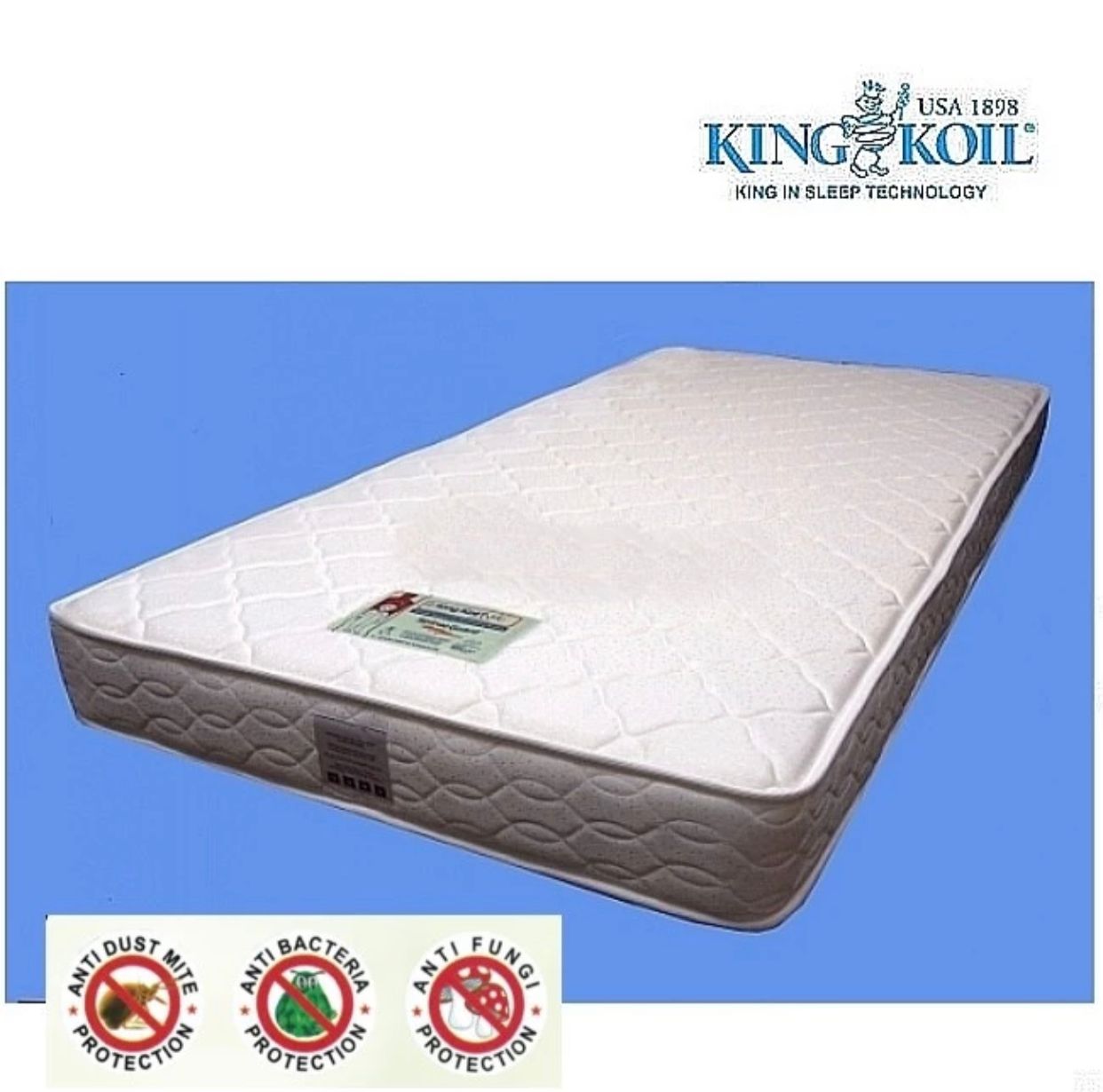 King Koil Kids Spinal Guard Single The Mattress Boutique