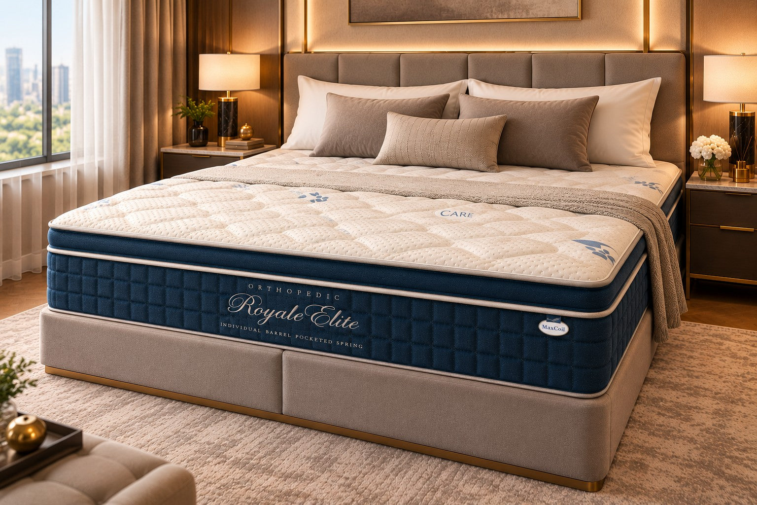 Maxcoil Royale Series Elite Mattress - QUEEN