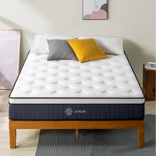 Zinus Orthopedic Supreme Zero-Motion Memory foam and Latex Mattress - Queen