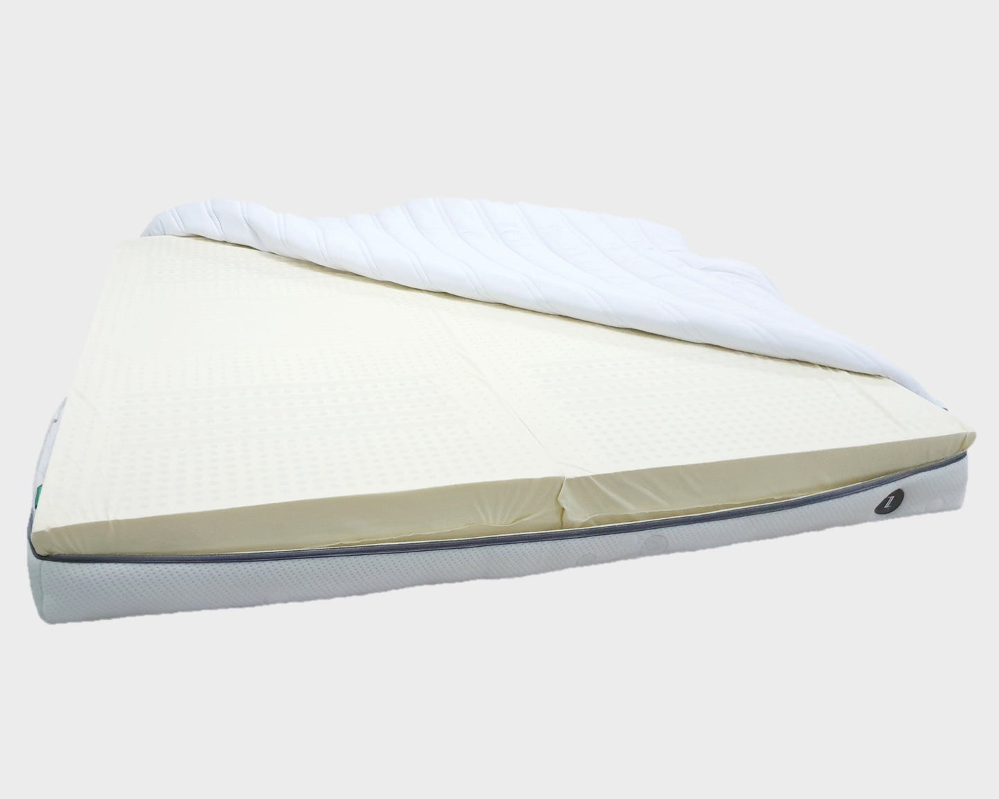 Sofzsleep Slick Full Latex Mattress - His/Her Queen